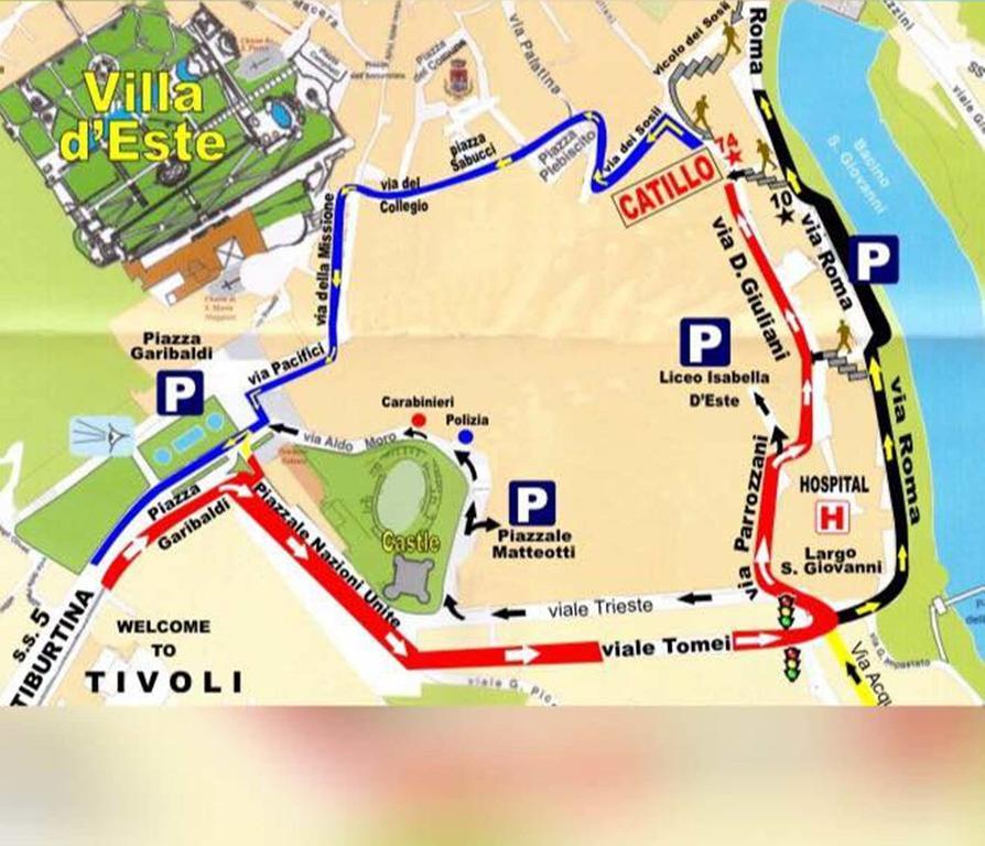 B&B Catillo Тиволи Экстерьер фото